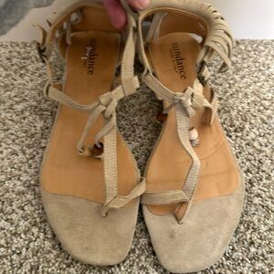Sundance Leather Sandals Size 39